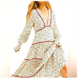 knee length dresses for ladies Free People Complete Me Midi Dress – gilt+gossamer main image 0